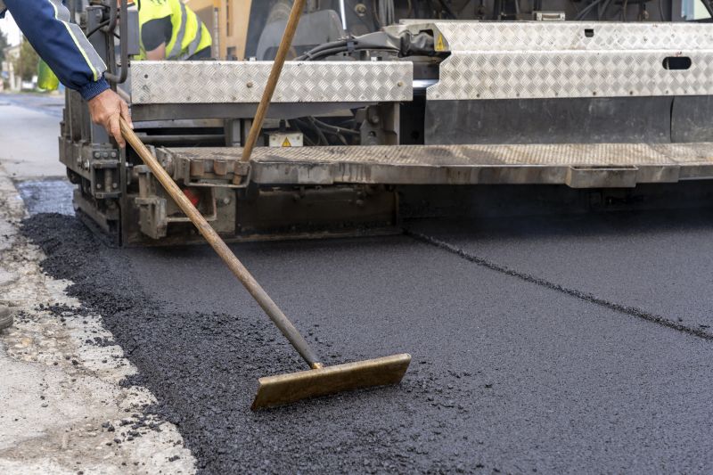 Paving Equipment in Action